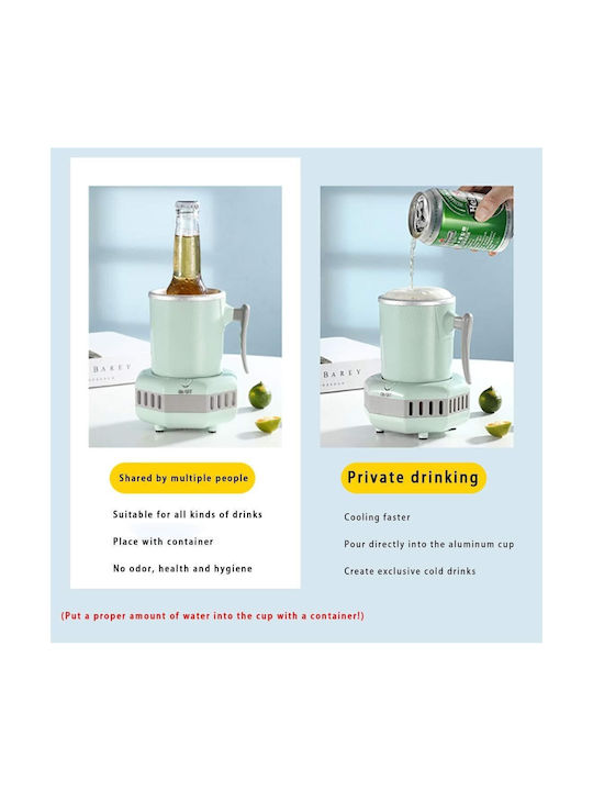 Aggpo Portable Quick Cooling Mug Ceramic Green