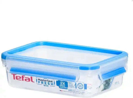 Tefal Clip & Close Lunchbox Kunststoff Blue Geeignet für die Mikrowelle 800ml 1Stück