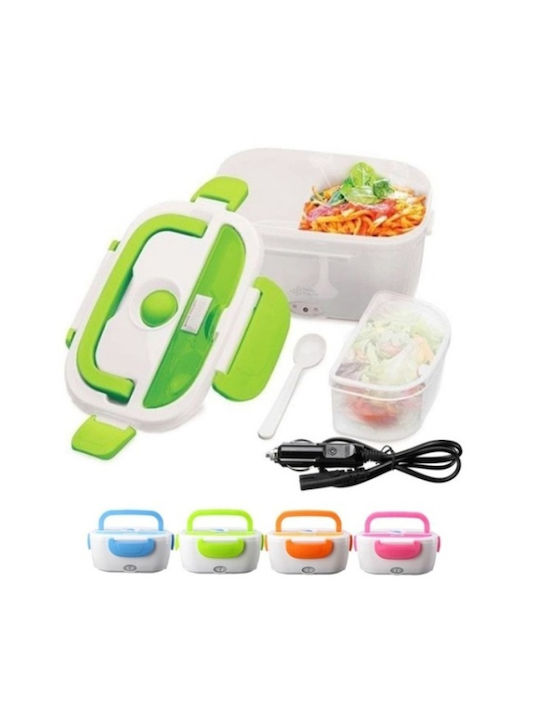 Plastic Electric Lunch Box Orange 650ml