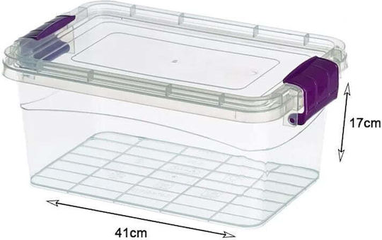 Sidirela Plastic Lunch Box Transparent 15000ml