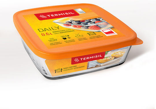 Termisil Кутия за храна Оранжеви 1.1л