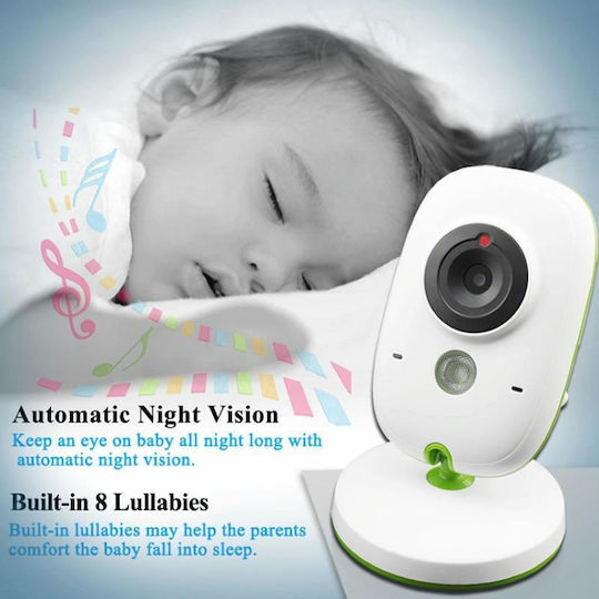 VB602 Wireless Baby Monitor , Two-way Communication & Lullabies