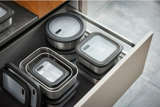 Gefu Δοχείο Φαγητού Inox Γκρι 600ml