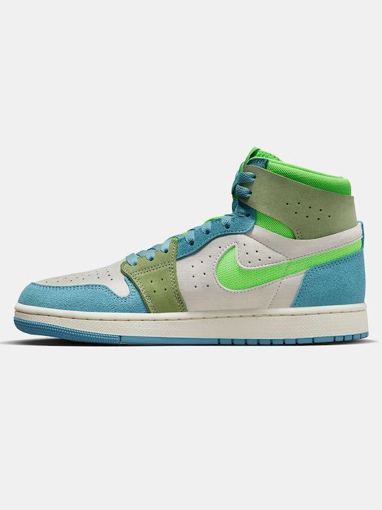Air 1 Zoom CMFT 2 Damen Stiefel Cerulean / Green Strike / Oil Green / Phantom