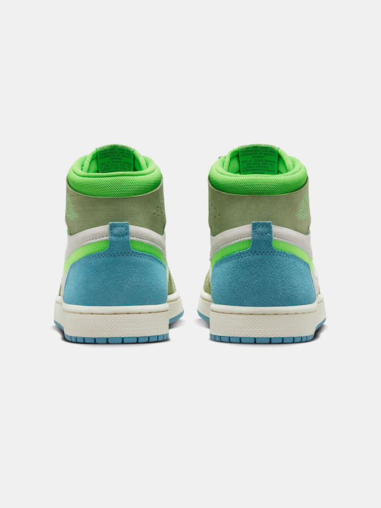 Air 1 Zoom CMFT 2 Damen Stiefel Cerulean / Green Strike / Oil Green / Phantom