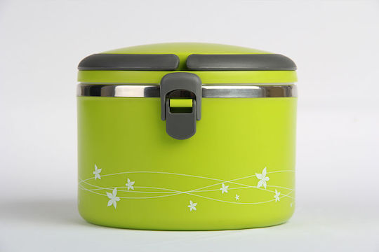 Veltihome Cutie pentru Mâncare Inox Verde 1000ml 1buc