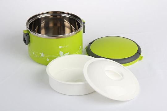 Veltihome Cutie pentru Mâncare Inox Verde 1000ml 1buc