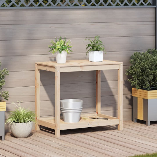 vidaXL Decorative Workbench Garden Wooden 82.5cmx50cmx75cm 832397