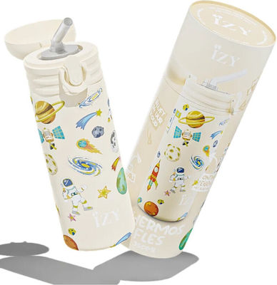 Izy Kids Water Bottle Stainless Steel Yellow 350ml