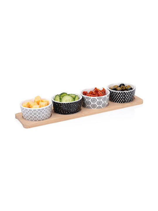 Atmosphera Suport Ceramic Pentru Turn De Desert Cu 4 Sloturi Cu Suport Multicolor Ø38xÎnălțime 5.1cm 4 Bucăți Atmosphera Suport Ceramic Pentru Turn De Desert Cu 4 Sloturi Cu Suport Multicolor Ø38xÎnălțime 5.1cm 4 Bucăți