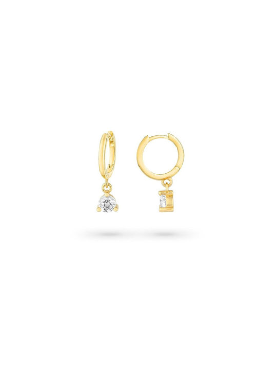 Radiant Earrings made of Steel Gold Plated