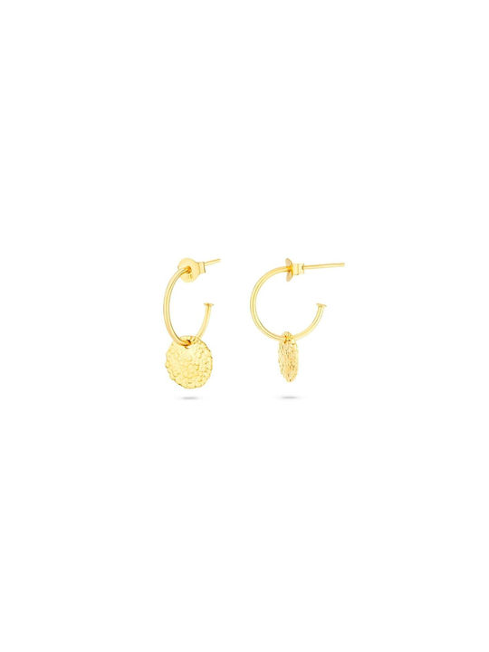 Radiant Earrings made of Steel Gold Plated