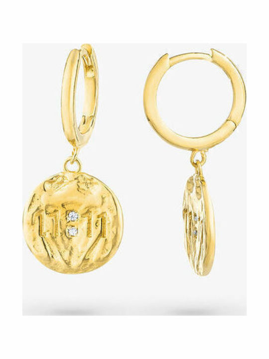 Radiant Earrings made of Steel Gold Plated