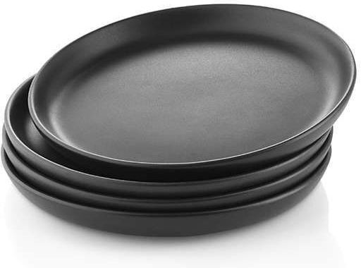 Eva Solo Farfurie joasă Ceramică Negru cu Diametru 21cm Eva Solo Farfurie joasă Ceramică Negru cu Diametru 21cm