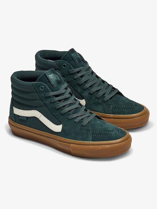 Vans Skate Sk8-hi Herren Sneakers Dark Green