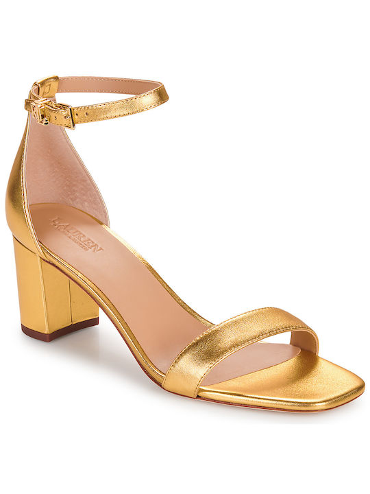 Ralph Lauren Women's Sandals Gold