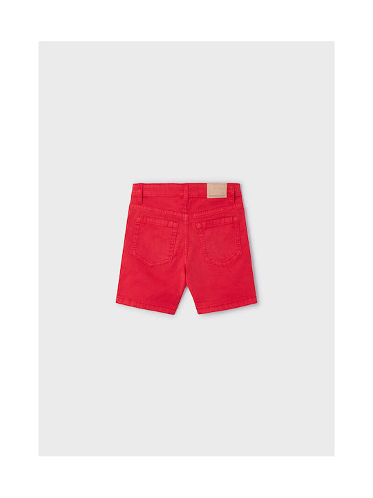 Mayoral Kinder Shorts/Bermudas Stoff Καπαρτινέ rot