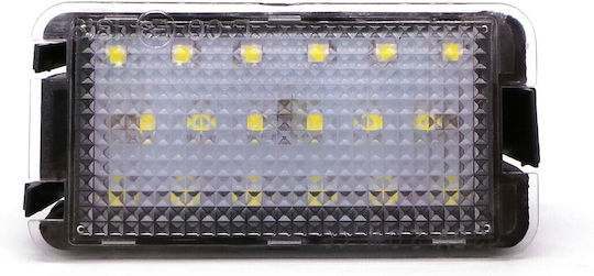 Kennzeichenbeleuchtungen LED Sitz Altea / Arosa / Cordoba / Ibiza / Leon / Toledo 2 Stück