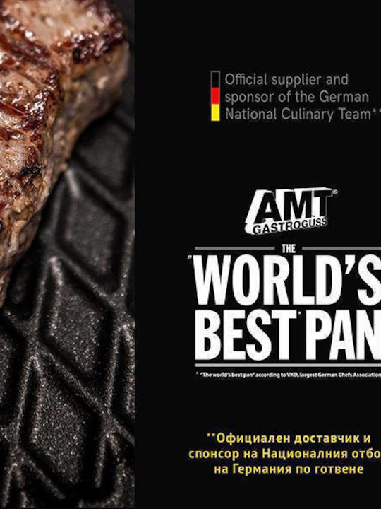 AMT Gastroguss Aluminum Pan with Non-Stick Interior Coating 28cm