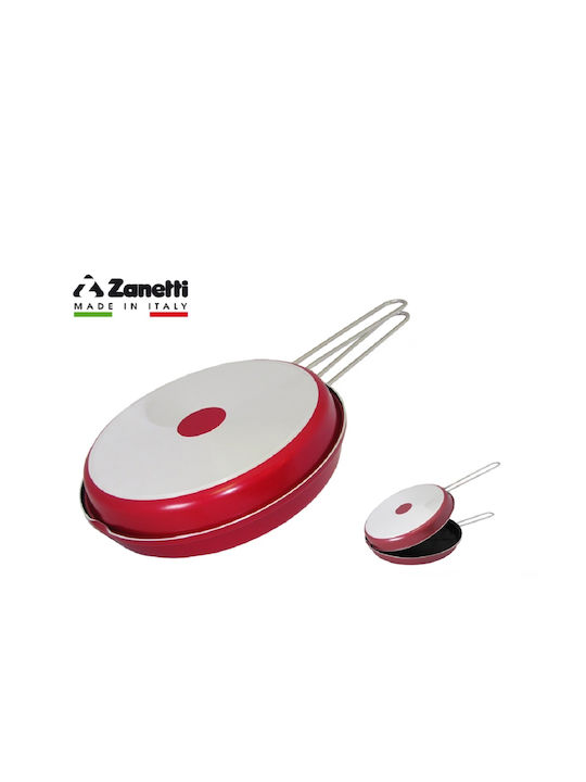 Zanetti Doppelt Omelette-Maker aus Aluminium 26cm