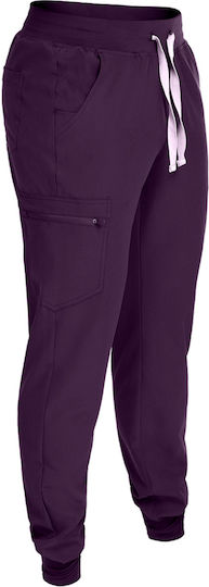 Be Unique Unisex Purple Medical Pants