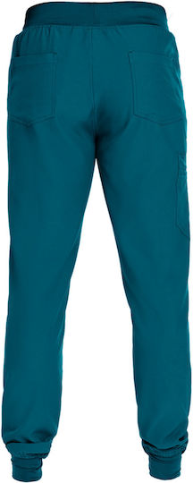 Beunique Unisex Petrol Blue Medical Pants