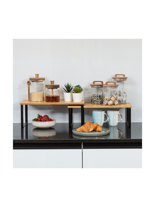 Estia ALLURE Vase General Use with Lid Glass Transparent 1000ml