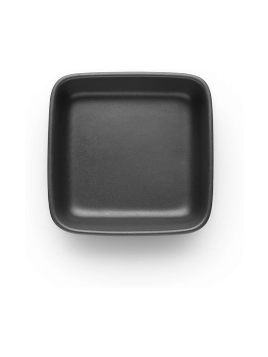 Eva Solo Serving Bowl Square Ceramic Black 11x11cm