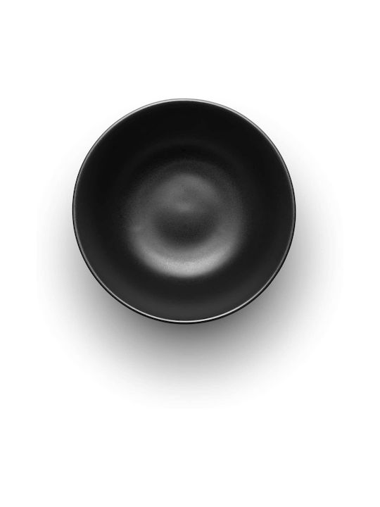 Eva Solo Serving Bowl Round Ceramic Black with Diameter 21cm