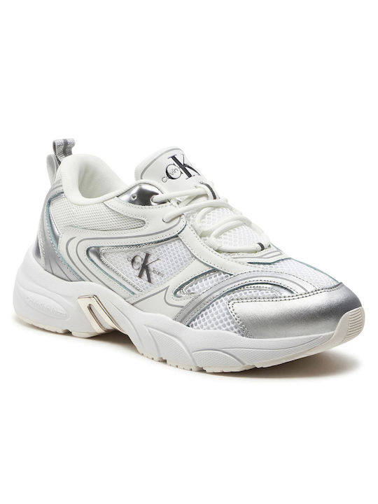 Calvin Klein Retro Tennis Sneakers White