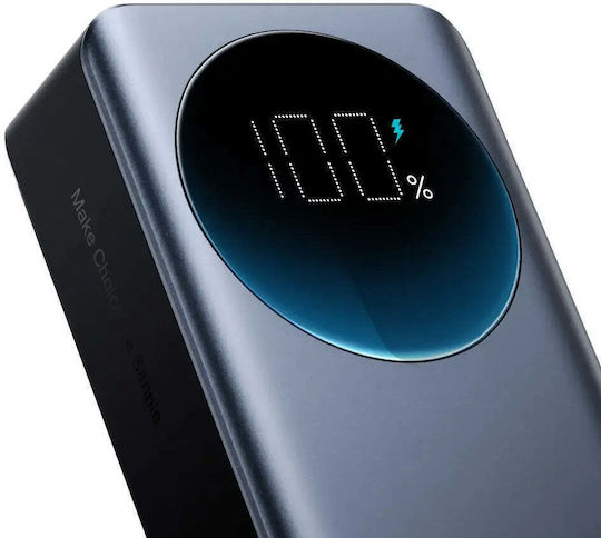 Joyroom JR-PBF05 Външна Батерия 30000mAh 65W с USB-A Изходен Порт и 2 USB-C Изходни Порта Power Delivery Бързо Зареждане PPS Черна