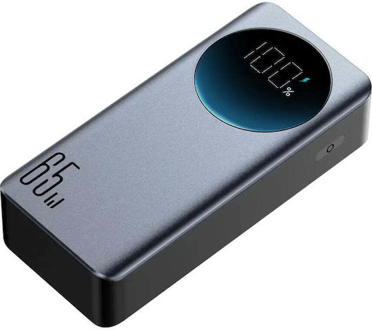 Joyroom JR-PBF05 Външна Батерия 30000mAh 65W с USB-A Изходен Порт и 2 USB-C Изходни Порта Power Delivery Бързо Зареждане PPS Черна