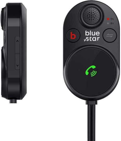 Blue Star FM Transmitter Αυτοκινήτου με Bluetooth / AUX