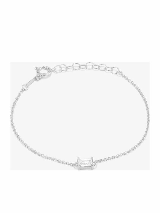 Radiant Γυναικείο Βραχιόλι από Ατσάλι 19cm