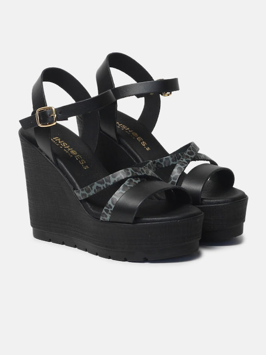 InShoes Platforme dama Negre