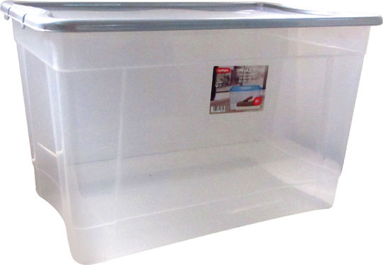Cyclops Mega Box Plastic Cutie de Depozitare cu Capac Transparent 59x40x37cm 2buc