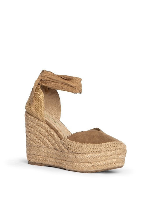 Corina Women's Platform Espadrilles Beige