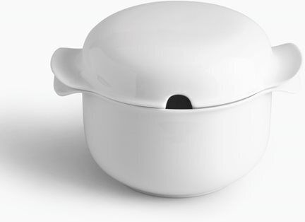 Ιωνία Plus Σουπιέρα από Πορσελάνη Λευκή 2500ml