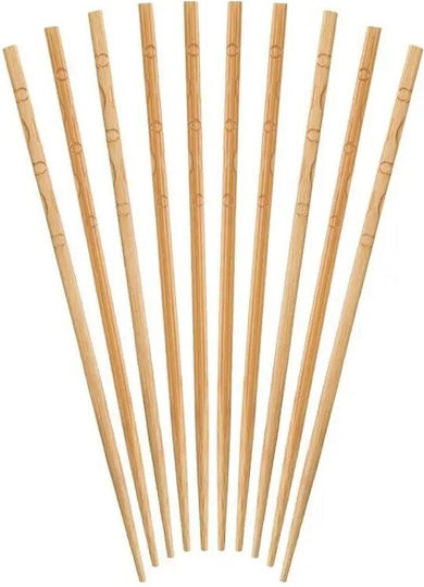 Kitchen Craft Пръчици за хранене Бамбук Кафяв 10pcs