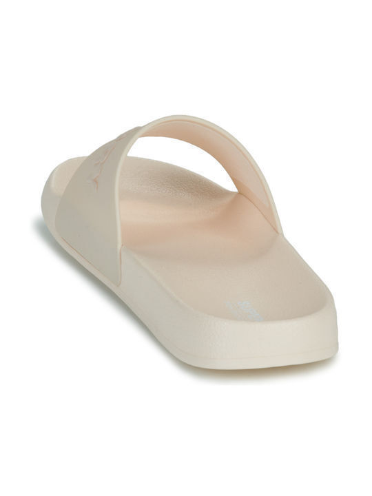 D4 Sdry Logo Vegan Pool Slide Slides in Beige Colour