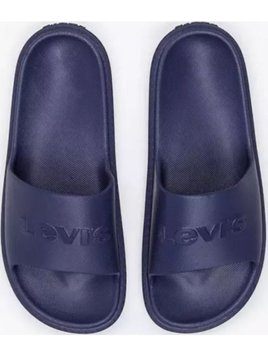 June Men's Blue Slides