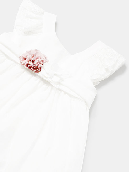 Mayoral Kids Dress White