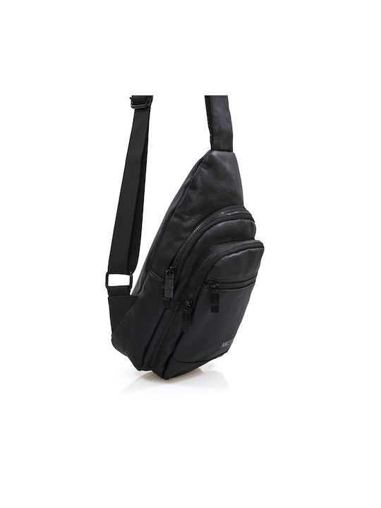 Men's chest bag MCAN black Z-703