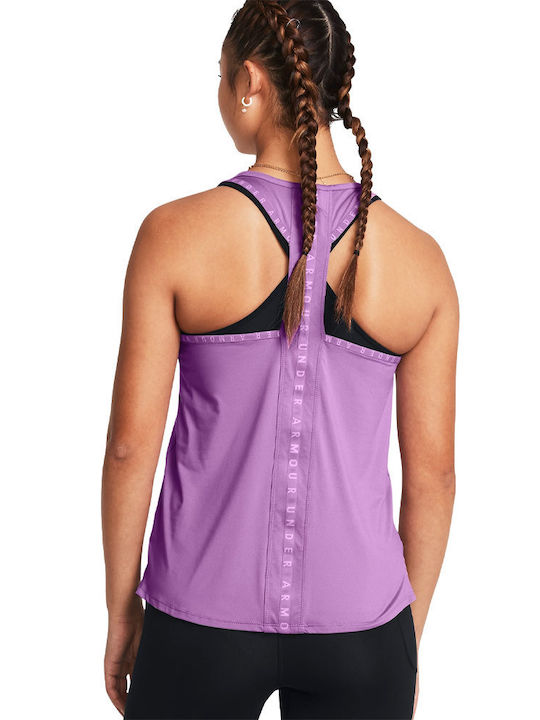 Under Armour Damen Sportliche Bluse Ärmellos Schnell trocknend Lila