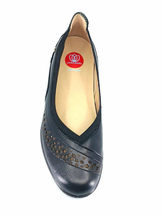 Anatomic Leather Ballerinas Black