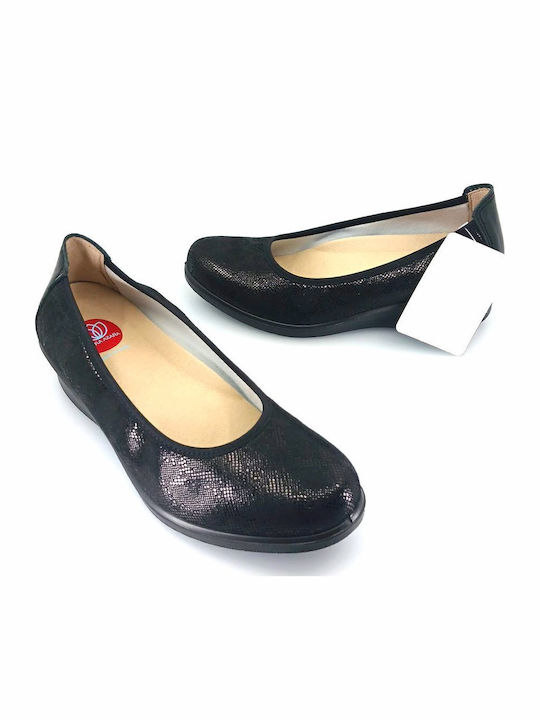 Anatomic Fabric Ballerinas Black