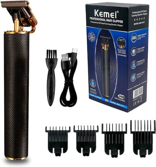 Kemei Trimmer Μηχανή Επαναφορτιζόμενη KM-1971