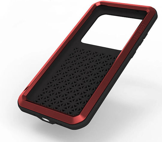 Love Mei Back Cover Μεταλλικό Κόκκινο (Galaxy S20 Ultra)
