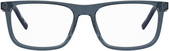 Boss Men's Acetate Prescription Eyeglass Frame Blue HG 1307 PJP