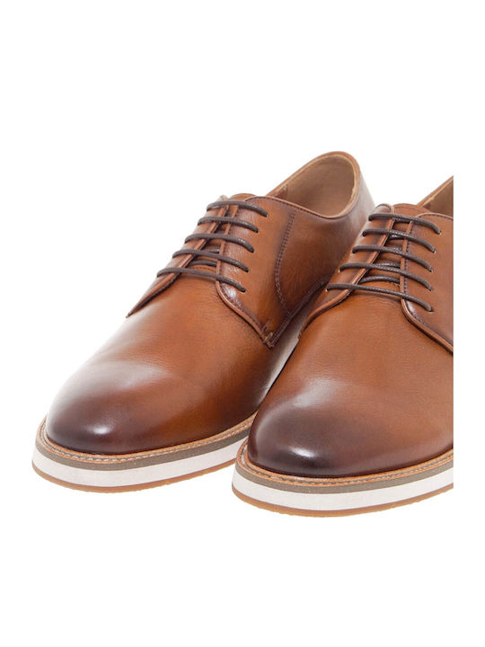 Men's Leather Casual Shoes Tabac Brown